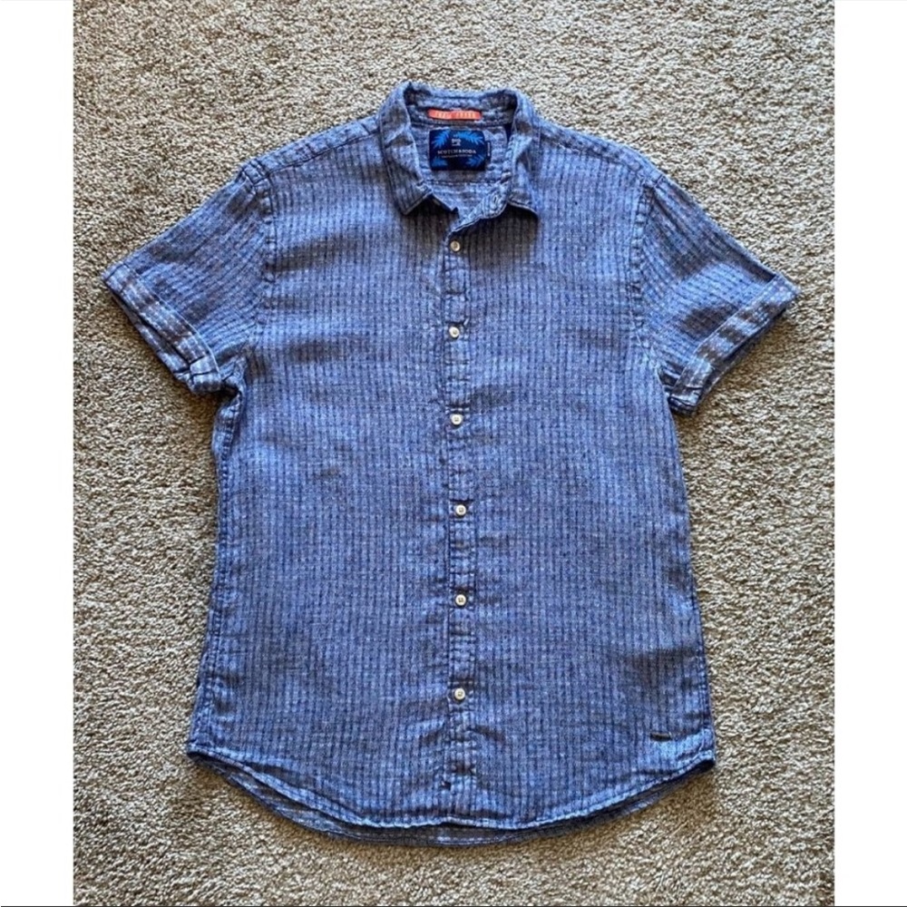 Scotch & Soda x Toxic Fever Linen Button Down